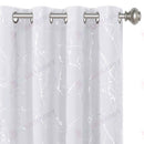Brand New Blockout Curtain Eyelet *2pc readymade" 2 sizes  *White