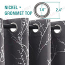 Brand New Blockout Curtain Eyelet *2pc readymade" 2 sizes Charcoal grey