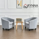 Tub Chair Cover + Cushion Cover * Grey