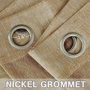 Brand New Sheer Curtain Eyelet *2panels Readymade"  Taffy 3 sizes