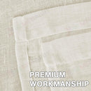 Sheer Curtain Eyelet 2pc  Ivory * 3 sizes