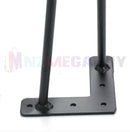 4x Metal Hairpin Legs Table Leg Retro Coffee Table Welded Leg " Black* 5 Sizes