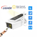 nzmegabuy solar-powered 1080P wireless security camera with night vision, PIR motion detection, and IP66 waterproof rating
