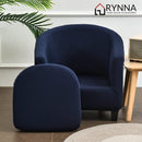 Tub Chair Cover + Cushion Cover * Navy Blue