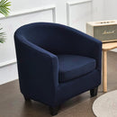 Tub Chair Cover + Cushion Cover * Navy Blue