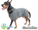 Dog Bathing Supplies Pet Nightwear Pet Bath Towel Dog Bathrobe Dog Drying Coat* 4 Sizes