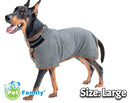 Dog Bathing Supplies Pet Nightwear Pet Bath Towel Dog Bathrobe Dog Drying Coat* 4 Sizes