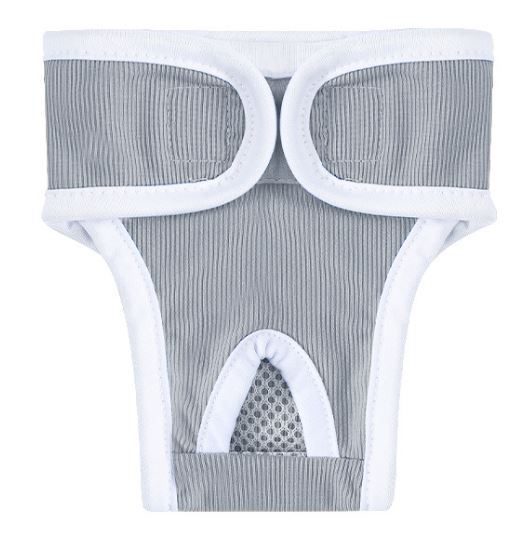 Female Pet Dog Puppy Washable Diaper Pants Sanitary Nappy "5 Sizes