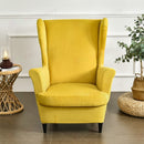 Wingback Sofa Covers Velvet  Sunshine