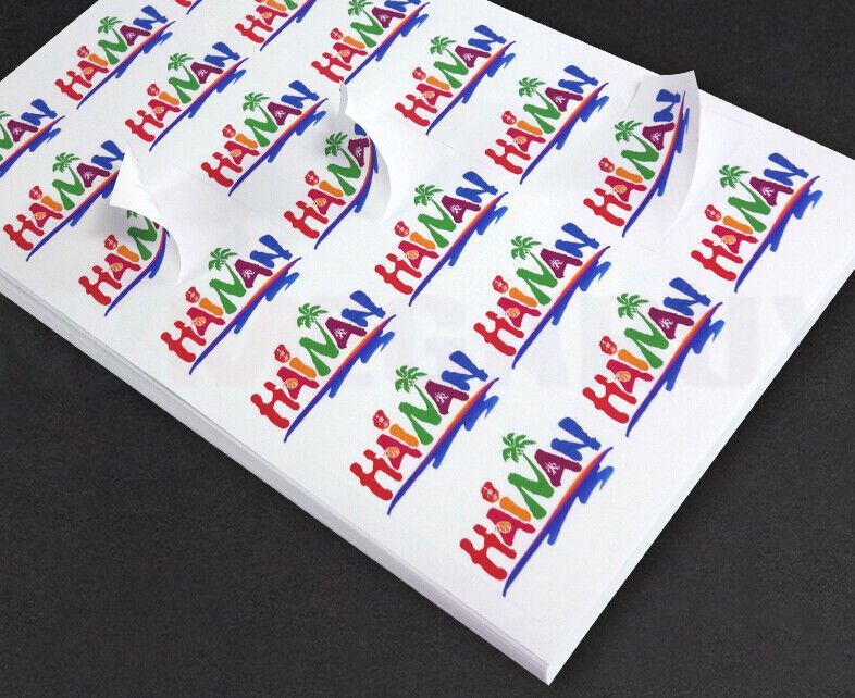 100x A4 Labels Sticker Paper Mailing Address Office Laser Inkjet (9 Patterns)