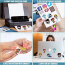 100x A4 Labels Sticker Paper Mailing Address Office Laser Inkjet (9 Patterns)