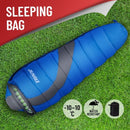 Outdoor Winter Camping Envelope Sleeping Bag Single  -10°C