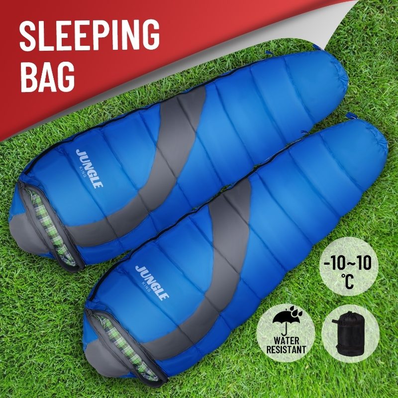 Outdoor Winter Camping Envelope Sleeping Bag Single  -10°C * 2 Variations