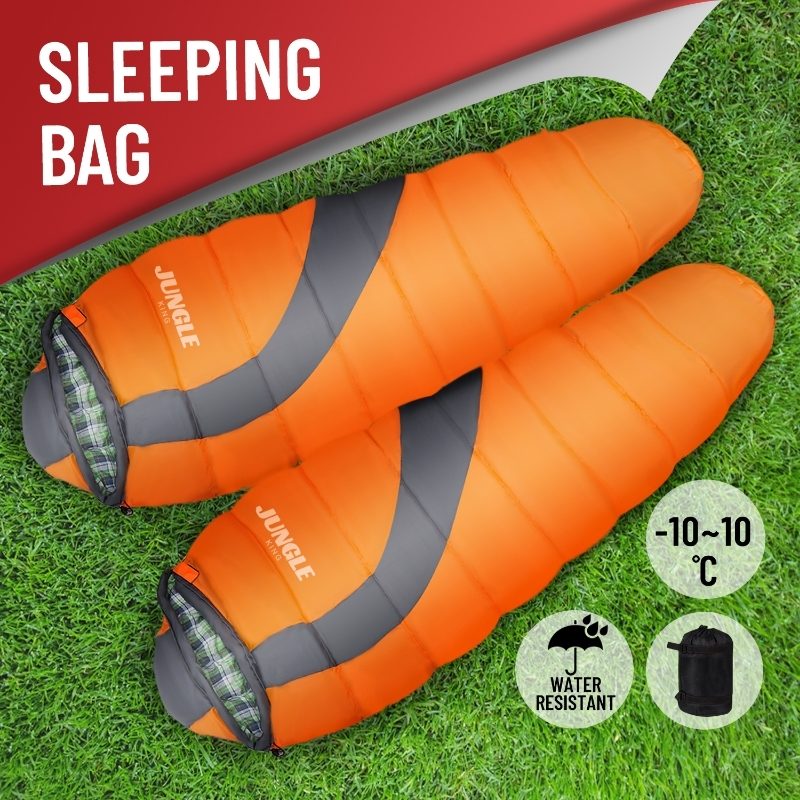 Outdoor Winter Camping Envelope Sleeping Bag Single  -10°C * 2 Variations