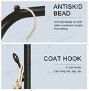 DOUBLE CLOTHES RACK white