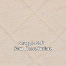 nzmegabuy beige faux fleece dog crate bed with a soft quilted texture for pet comfort and warmth