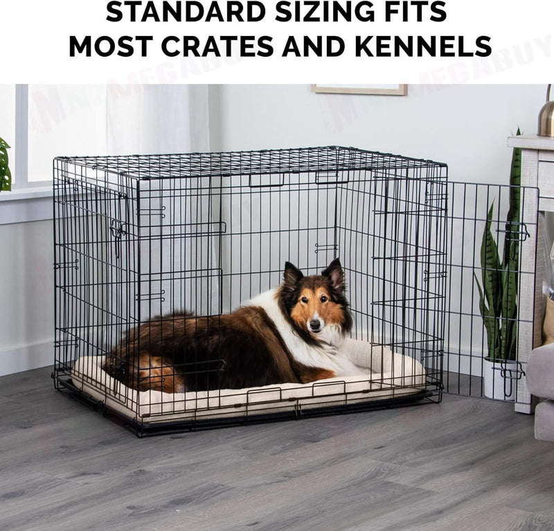 Dog Bed Washable Sized to Fit Crates 3 Sizes