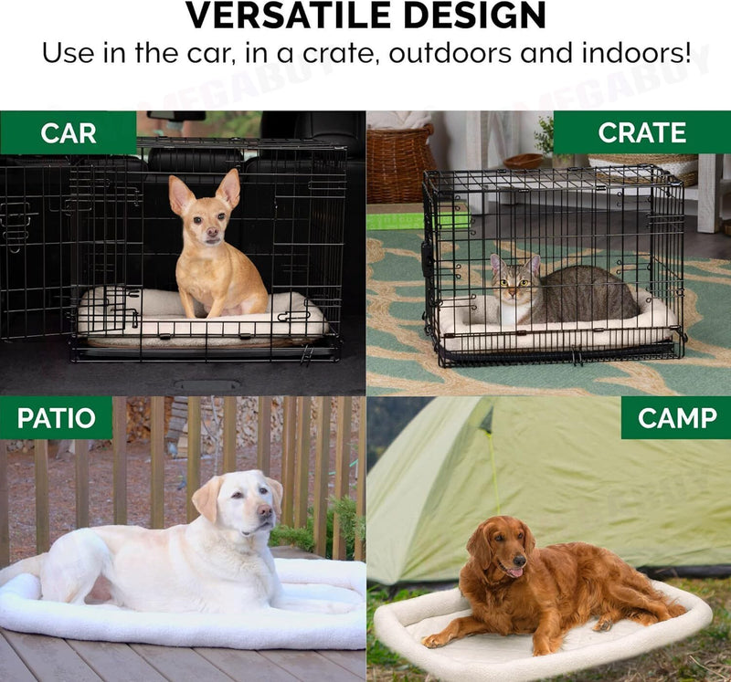 Dog Bed Washable Sized to Fit Crates*5 Sizes