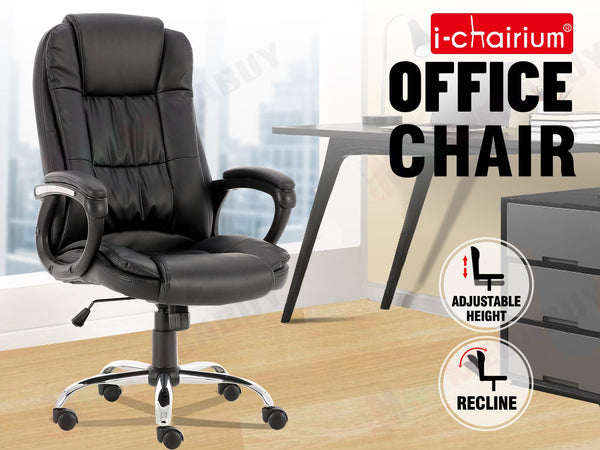 Executive PU Faux Leather Office Chair