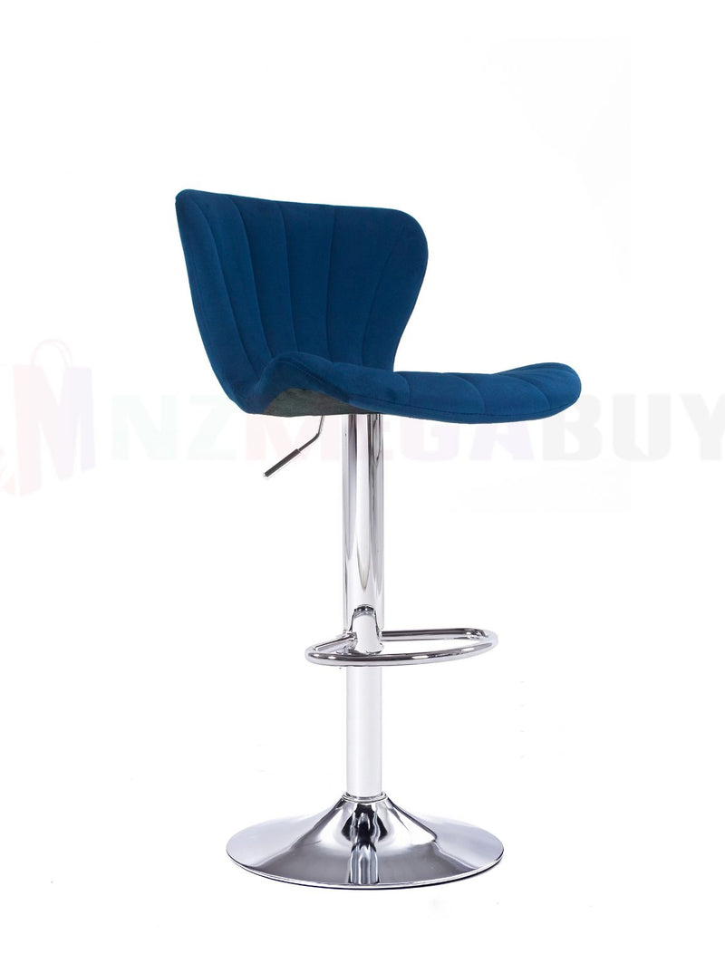 Bar Stool Kitchen Dining Chairs Bar stools Velvet Adjustable Swivel Barstool