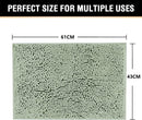 Bathroom rug water absorbent * Sage