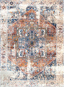 Vintage Floor Rug NZ – Washable Non-Slip Area Rug  | Soft Low Pile Carpet