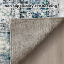 Vintage Floor Rug NZ – Washable Non-Slip Area Rug  | Soft Low Pile Carpet