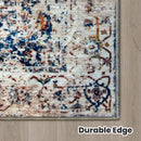 Vintage Floor Rug NZ – Washable Non-Slip Area Rug  | Soft Low Pile Carpet