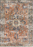 Vintage Floor Rug NZ – Washable Non-Slip Area Rug  | Soft Low Pile Carpet