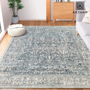 Vintage Floor Rug NZ – Washable Non-Slip Area Rug  | Soft Low Pile Carpet