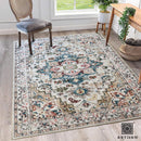 Vintage Floor Rug NZ – Washable Non-Slip Area Rug  | Soft Low Pile Carpet