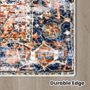 Vintage Floor Rug NZ – Washable Non-Slip Area Rug  | Soft Low Pile Carpet