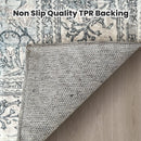Vintage Floor Rug NZ – Washable Non-Slip Area Rug  | Soft Low Pile Carpet