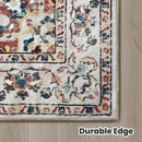 Vintage Floor Rug NZ – Washable Non-Slip Area Rug  | Soft Low Pile Carpet