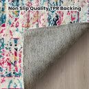 Vintage Floor Rug NZ – Washable Non-Slip Area Rug  | Soft Low Pile Carpet