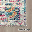 Vintage Floor Rug NZ – Washable Non-Slip Area Rug  | Soft Low Pile Carpet