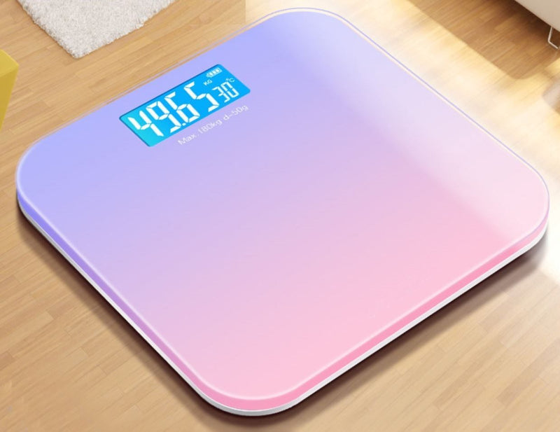 180kg Digital Fitness Weight Bathroom Gym Body Glass LCD Electronic Scale