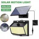 468 LED Solar Flood Light Motion Sensor
