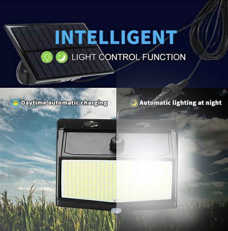 468 LED Solar Flood Light Motion Sensor