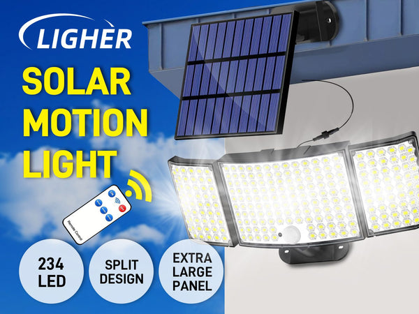 234 LED Solar Flood Light Motion Sensor