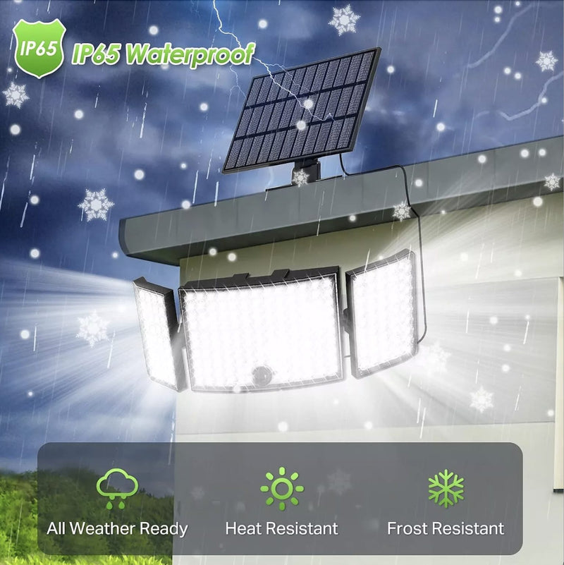 234 LED Solar Flood Light Motion Sensor