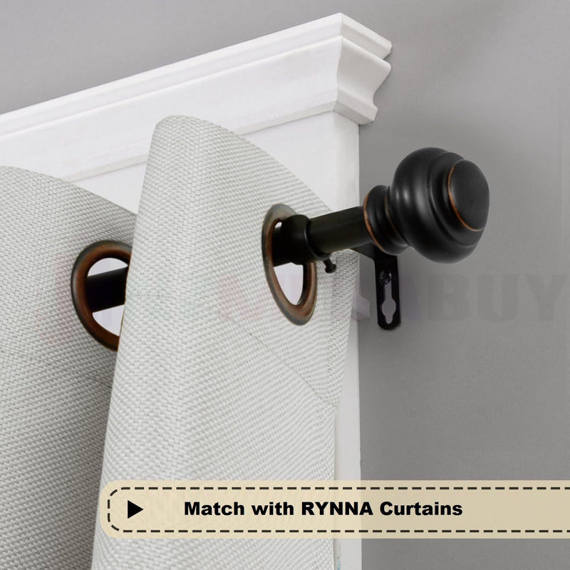 Window Curtain Rods  Extendable Adjustable * 2 Sizes