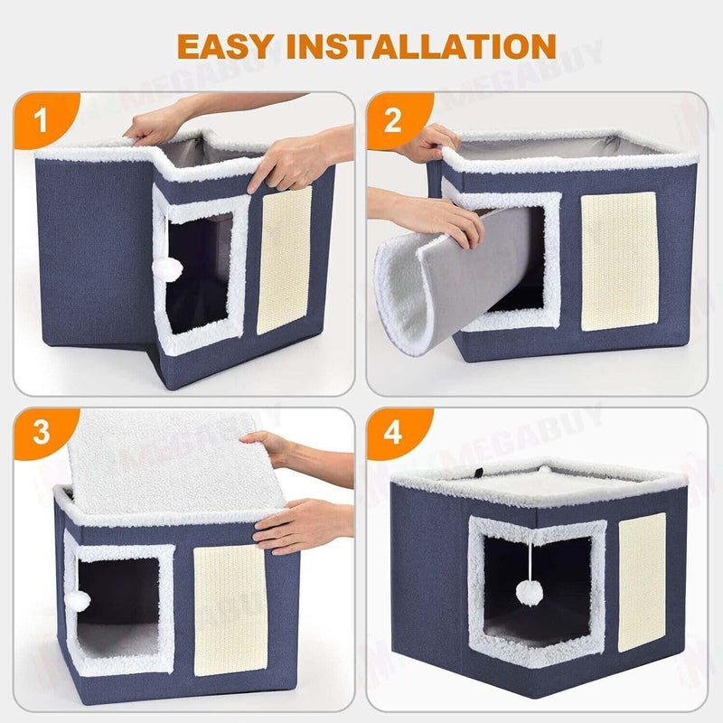 Foldable Cat house Cat bed cando