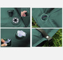 Self Inflating Mattress Camping Hiking Airbed Mat Sleeping with Pillow GREEN