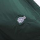 nzmegabuy green self-inflating camping mattress showing the quick-flow inflation valve on water-resistant fabric