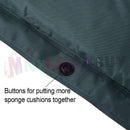 Self Inflating Mattress Camping Hiking Airbed Mat Sleeping with Pillow GREEN