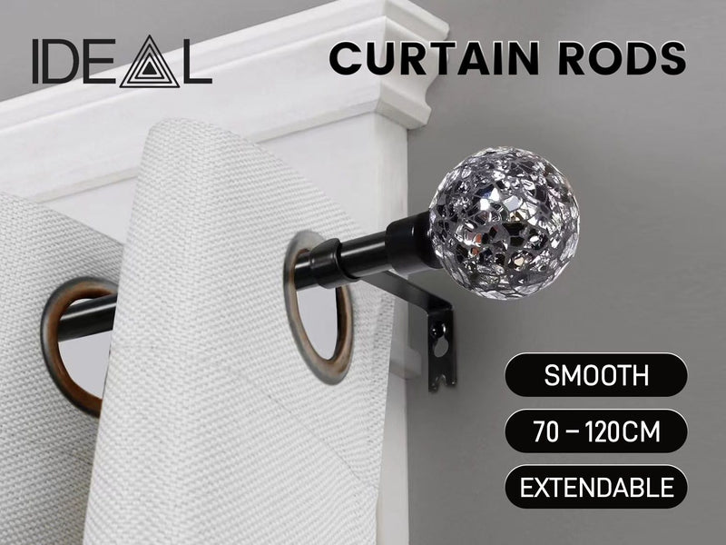 Window Curtain Rods  Extendable Adjustable* 2 Sizes