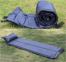 Self Inflating Mattress Camping Hiking Airbed Mat Sleeping with Pillow BLUE