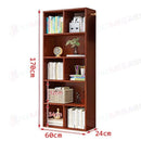 Bookcase Display Shelf Storage Cabinet Stand Home Office Bookshelf  * Rimu