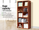 Bookcase Display Shelf Storage Cabinet Stand Home Office Bookshelf  * Rimu